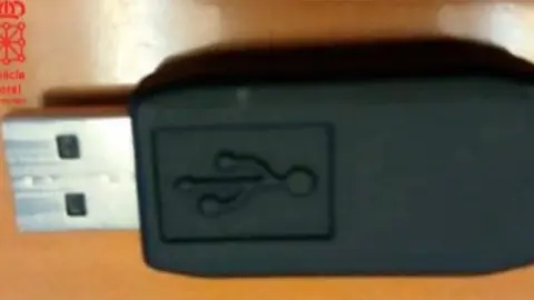 Dispositivo 'Keyloger' incautado