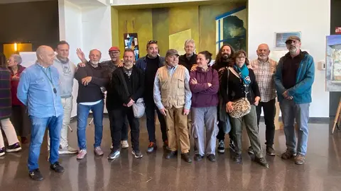 Ribaforada reuni&oacute; a 23 artistas de toda Espa&ntilde;a en su VIII Concurso de Pintura al Aire Libre