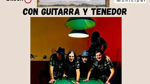 Concierto en Ribaforada &lsquo;Con guitarra y tenedor&rsquo; de Comercial Blanco