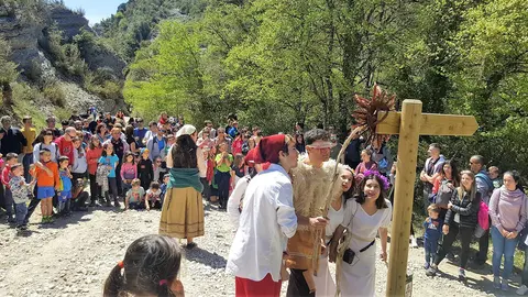 Ecorrutas teatralizadas al Ca&ntilde;&oacute;n del r&iacute;o Iranzu