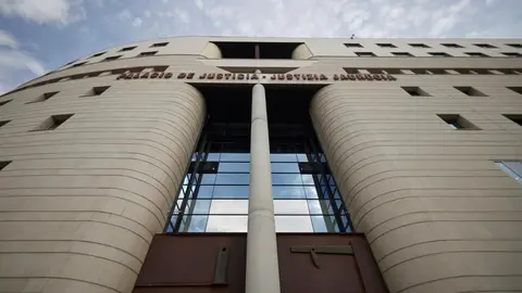 Archivo - Fachada del Palacio de Justicia
