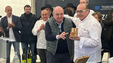 Homenaje al chef italiano Andrea Tumbarello