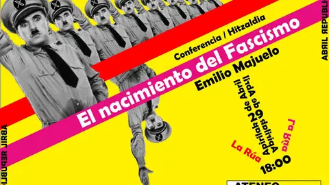 Conferencia en Tudela &lsquo;El nacimiento del fascismo&rsquo; de Emilio Majuelo