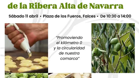 I Feria de Producto Local y Artesan&iacute;a de la Ribera Alta de Navarra en Falces 2026