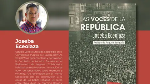 Presentaci&oacute;n en Corella &lsquo;Las voces de la rep&uacute;blica&rsquo; de Joseba Eceolaza