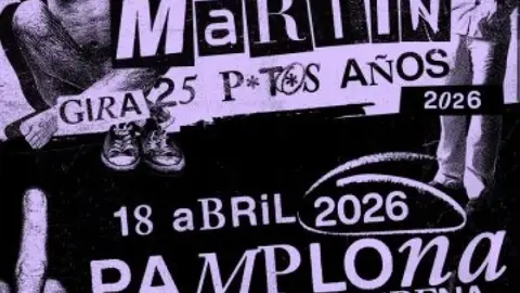 Concierto en Pamplona &lsquo;Gira 25 p*t*s a&ntilde;os&rsquo; de Dani Mart&iacute;n