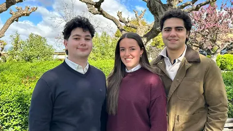 Jimena Berruete, Jon Guardia y Julen Sesma
