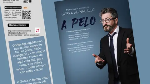 Mon&oacute;logo en Ribaforada &lsquo;A pelo&rsquo; de Gorka Aginagalde