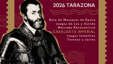 Feria renacentista &lsquo;Jornadas de la Coronaci&oacute;n del Emperador&rsquo; en Tarazona 2026