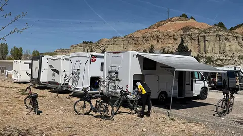 &Aacute;rea de autocaravanas de Arguedas 