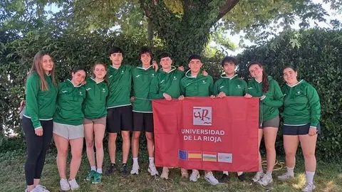 Diez estudiantes de la Universidad de La Rioja participan en la Sport Week organizada por la Universidad de Verona