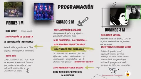 Programa de las Fiestas&nbsp;de la Juventud de Monteagudo 2026