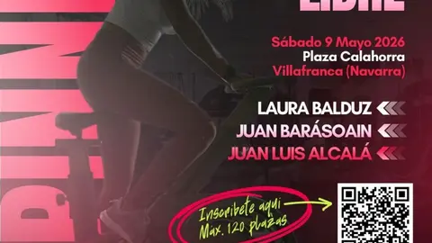 Spinning solidario en Villafranca &lsquo;Pedala por una vida libre&rsquo; 2026