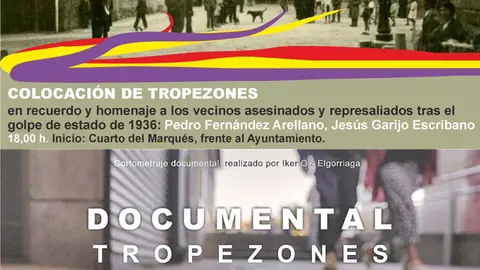 CORELLA Mamoria Hist&oacute;rica - Colocaci&oacute;n de Tropezones