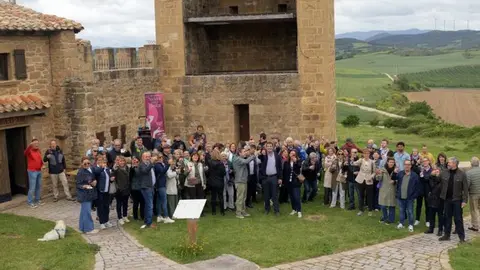 Celebraci&oacute;n del 'D&iacute;a del Vino D.O.' en el Cerco de Artajona.