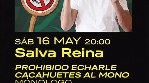 Mon&oacute;logo en Tudela &lsquo;Prohibido echarle cacahuetes al mono&rsquo; de Salva Reina