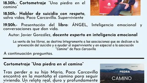 Charla en Ribaforada &lsquo;Inteligencia emocional y salud mental&rsquo; de Javier Gonz&aacute;lez