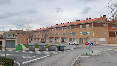 Accidente de circulaci&oacute;n en la calle Zahor&iacute; con Camino Tronzaires