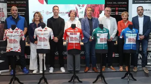 La Vuelta Navarra 2026 se present&oacute; recientemente en el Navarra Arena