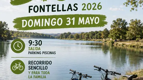 D&iacute;a de la Bicicleta en Fontellas 2026