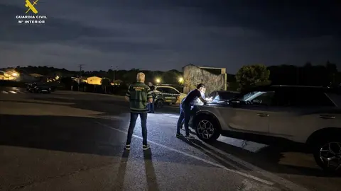 La Guardia Civil en el lugar de los hechos