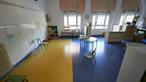 Archivo - Aula de un colegio.
