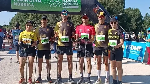 Equipo de Azagra que acudi&oacute; al campeonato de Espa&ntilde;a