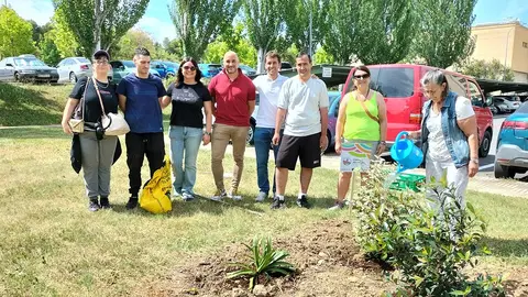 AMIMET y el &Aacute;rea de Salud de Tudela han desarrollado una nueva plantaci&oacute;n dentro del proyecto &lsquo;Campo de Colores&rsquo; 
