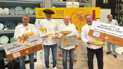 Entrega de los galardones de la Semana de la Tortilla.