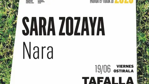 Concierto en Tafalla 'Nara' de Sara Zozaya