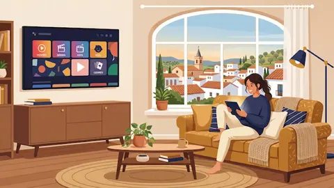 ocio tiempo libre sal&oacute;n televisi&oacute;n sof&aacute;