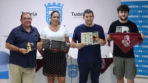 La concejal de Festejos del Ayuntamiento de Tudela, Ver&oacute;nica Gormedino, presenta el programa de las fiestas de San Pedro 2026