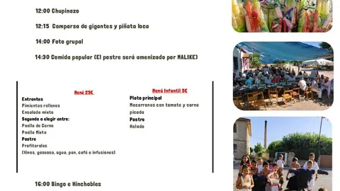 Programa de las Fiestas de San Pedro de Marcilla 2026