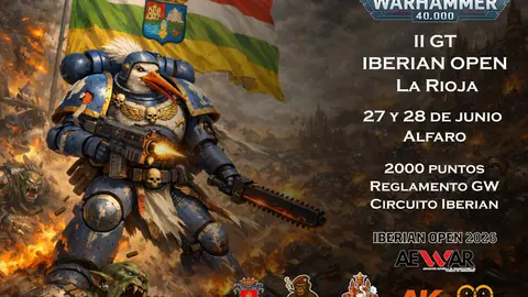 II Torneo Warhammer 40K GT Iberian Open La Rioja en Alfaro 2026