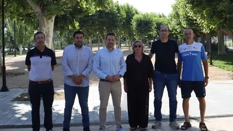 Presentaci&oacute;n en Tudela del Campeonato de Espa&ntilde;a de Triatl&oacute;n