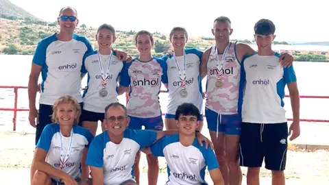 La expedici&oacute;n del Club Ebrokayak complet&oacute; una destacada actuaci&oacute;n en el Campeonato de Espa&ntilde;a de R&iacute;os