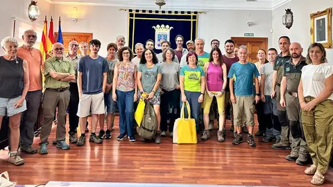Participantes del XXV Curso de Bot&aacute;nica Pr&aacute;ctica Cienfuegos