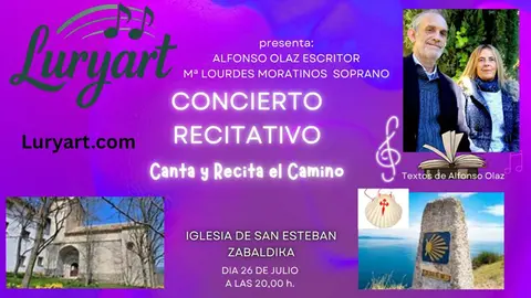 Concierto recitativo en Zabaldika 'Canta y Recita el Camino'