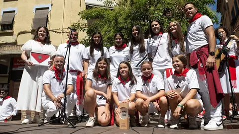 Fiestas de Tudela 2026 Quiosco de Oro CD Lourdes femenino 14