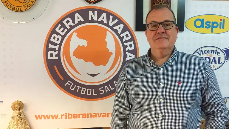 Alberto Ram&iacute;rez, presidente del Ribera Navarra