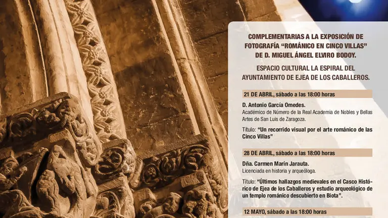 Conferencias en Ejea de los Caballeros sobre Arte Rom&aacute;nico en las Cinco Villas Aragonesas