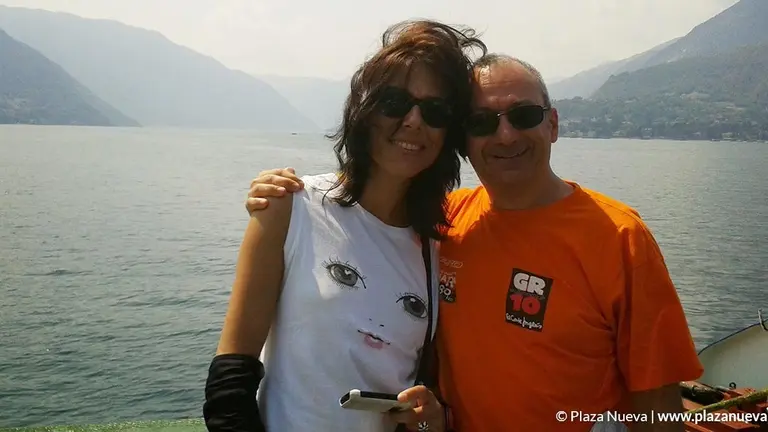 Jes&uacute;s &Aacute;lvarez junto a su mujer, Marta