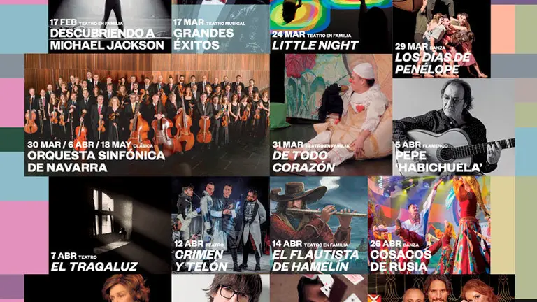 Programaci&oacute;n enero-junio 2019 del Teatro Gaztambide de Tudela