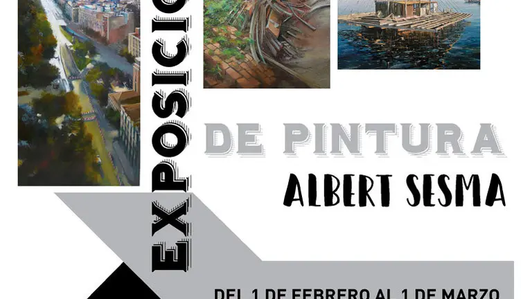 Exposici&oacute;n de pintura de Albert Sesma
