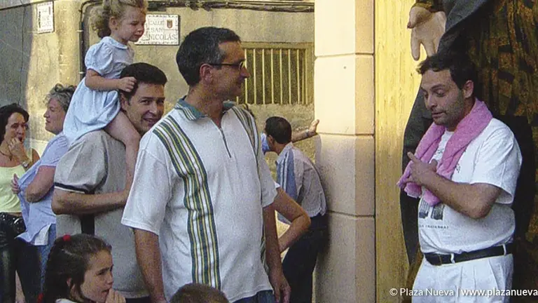 Miguel &Aacute;ngel Gurr&iacute;a (derecha), en una imagen de 2003