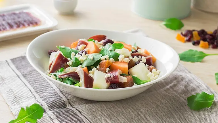 Receta de Ensalada melon y jamon Florette