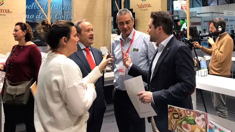 Irune Garc&iacute;a, Rafael Rem&iacute;rez de Ganuza y Alejandro Toquero ya est&aacute;n presentes en Fitur 2020