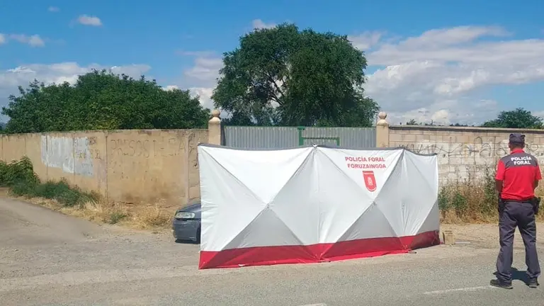 Los hechos han tenido lugar en la carretera NA-6840 de Murchante