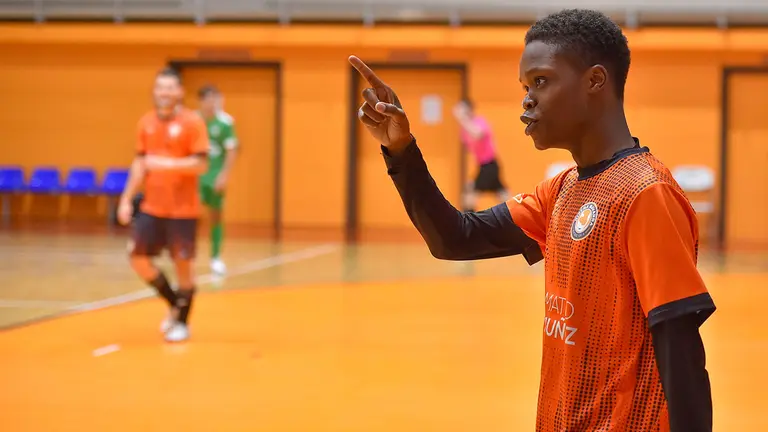 Ousmane dedica el gol conseguido