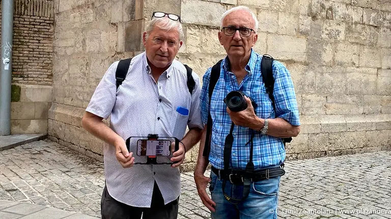 Jes&uacute;s Marquina y &Aacute;ngel &Aacute;lvaro